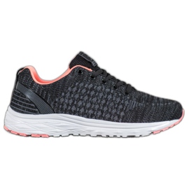 Ax Boxing Chaussures de sport avec maille noir