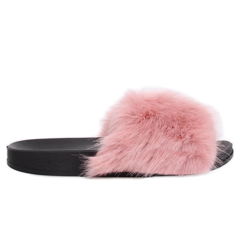 Chaussons roses avec fourrure CK107P Rose Chaussons roses avec fourrure CK107P Rose