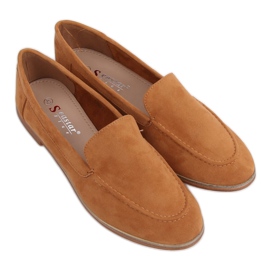 Mocassins femme camel T359P Camel brun