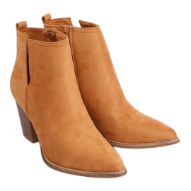 Boots sur camel de transition ZE03P Camel brun