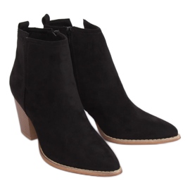 Bottes noires sur noir transitionnel ZE03P Noir