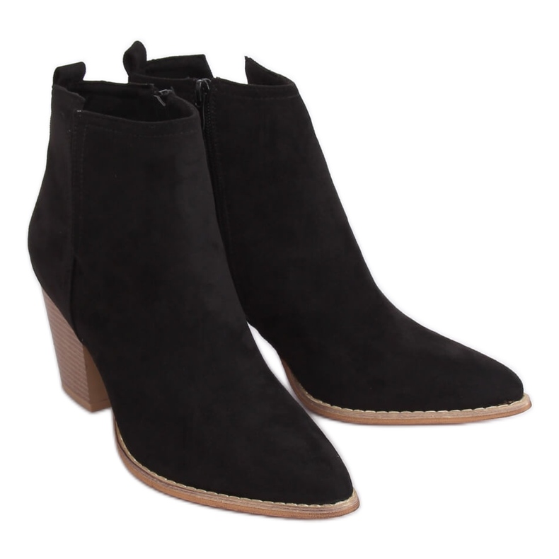Bottes noires sur noir transitionnel ZE03P Noir le noir
