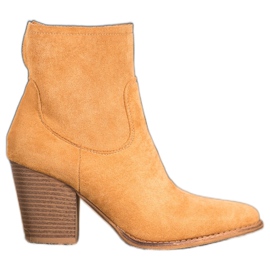 Seastar Bottines à enfiler sur un poteau brun