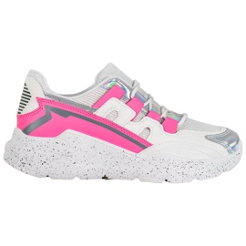 Seastar Baskets à paillettes blanc multicolore