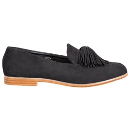Seastar Chaussures en daim à franges le noir