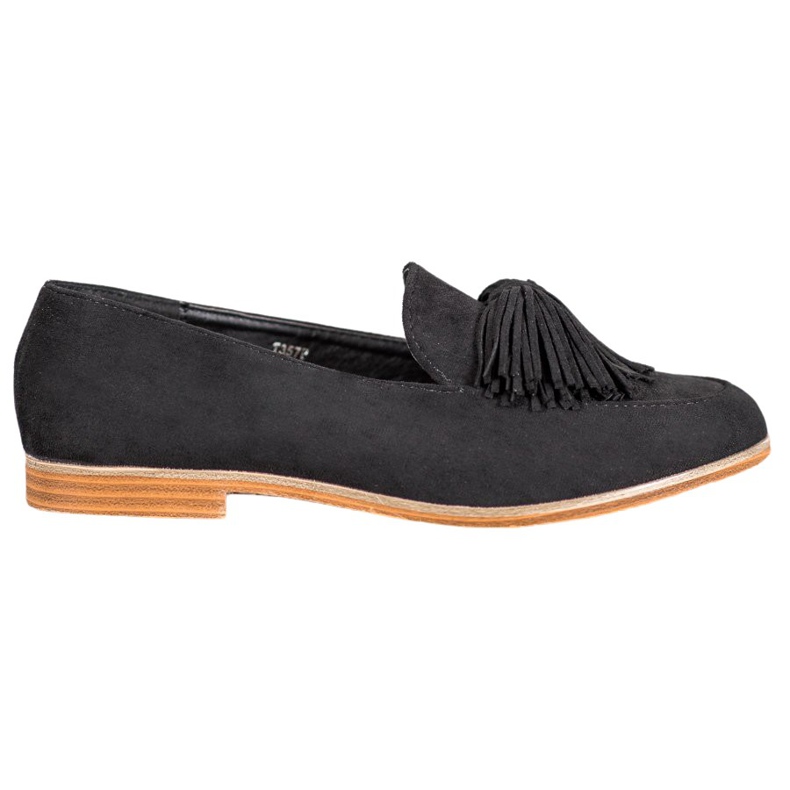 Seastar Chaussures en daim à franges le noir
