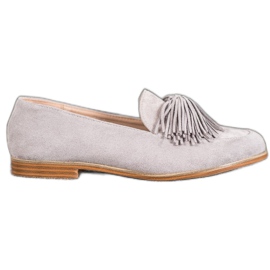 Seastar Chaussures en daim à franges gris