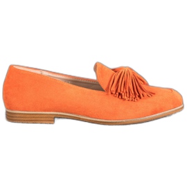 Seastar Chaussures en daim à franges orange