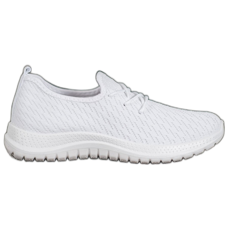 SHELOVET Chaussures de sport ajourées blanches