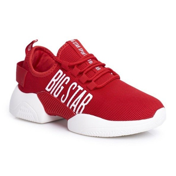 Chaussures de sport pour femmes Big StarFF274279 rouges Chaussures de sport pour femmes Big StarFF274279 rouges