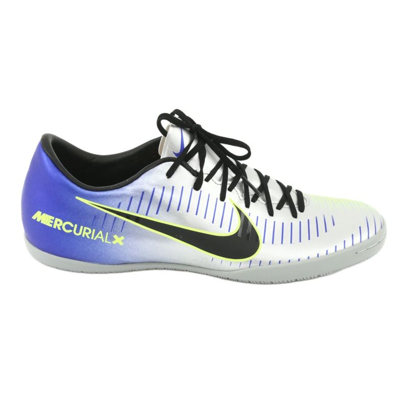 Chaussures d'intérieur Nike MercurialX Victory Vi Neymar Ic M 921516-407 argent