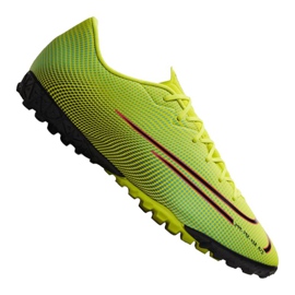 Chaussure Nike Vapor 13 Academy Mds Tf M CJ1306-703 multicolore jaunes Chaussure Nike Vapor 13 Academy Mds Tf M CJ1306-703 multicolore jaunes