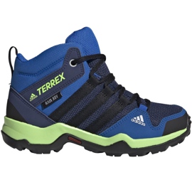 Adidas Terrex AX2R Mid R.RDY K Jr EF2246 bleu marin Adidas Terrex AX2R Mid R.RDY K Jr EF2246 bleu marin