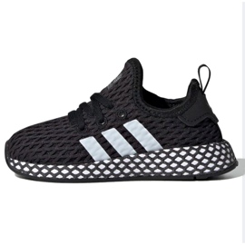 Chaussures Adidas Originals Deerupt Runner Jr CG6864 noir