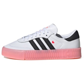 Chaussures Adidas Originals Sambarose W EF4965 blanche Chaussures Adidas Originals Sambarose W EF4965 blanche