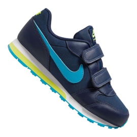 Chaussure Nike Md Runner 2 Psv Jr 807317-415 bleu marine