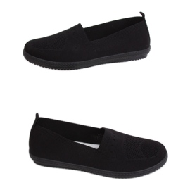 Baskets noires en maille NB339P-1 Noir le noir