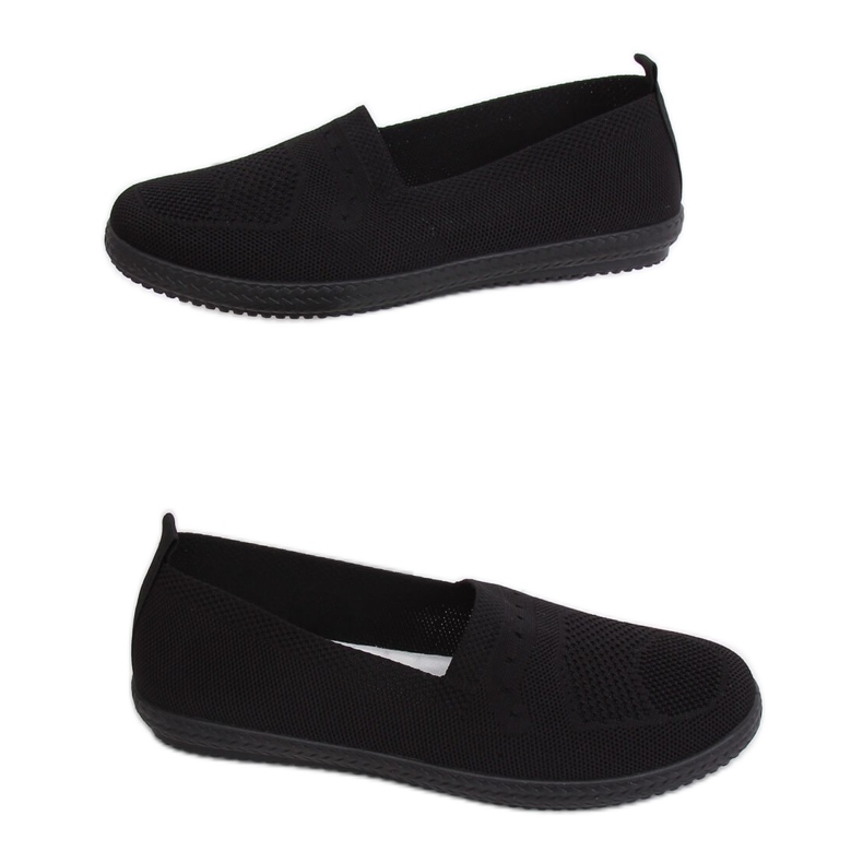 Baskets noires en maille NB339P-1 Noir le noir
