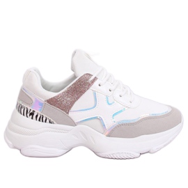 Chaussures de sport blanches HL-12 White