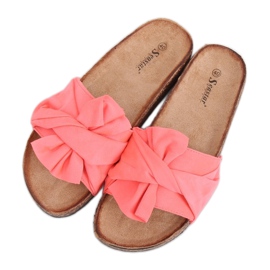 Chaussons en liège rose CK115P Corail