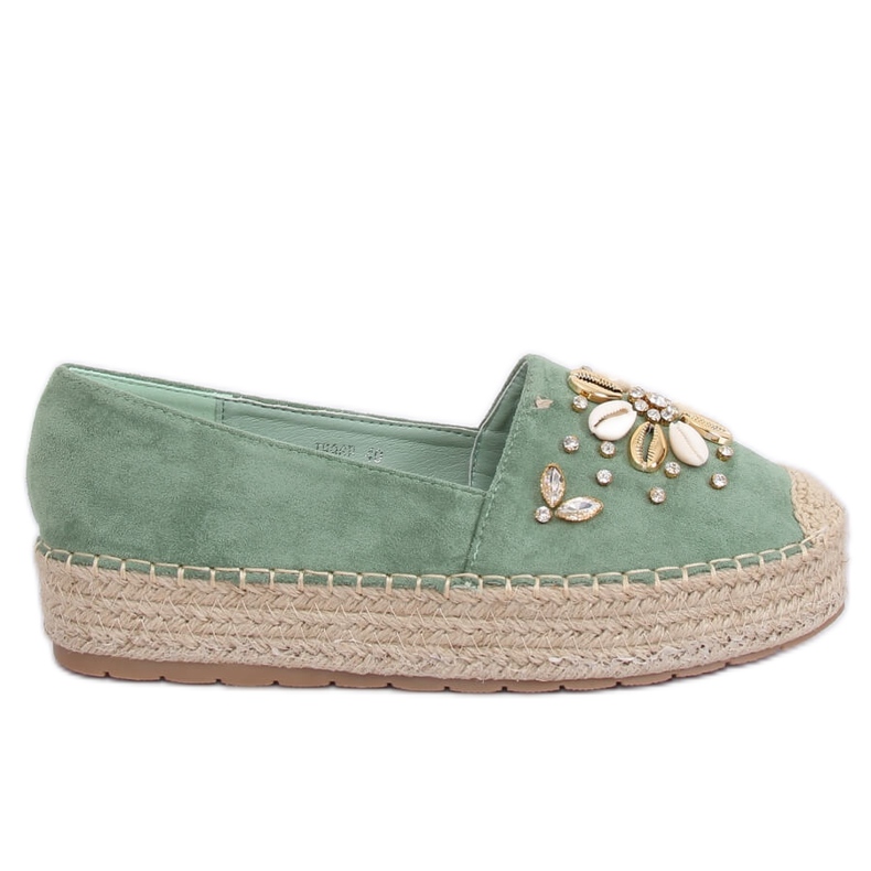 Espadrilles vertes JH96P Vert