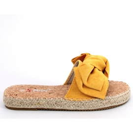 JH115P Espadrilles jaune miel