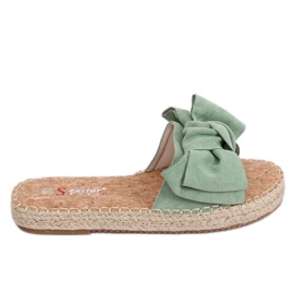 Espadrilles vertes JH115P Vert Espadrilles vertes JH115P Vert