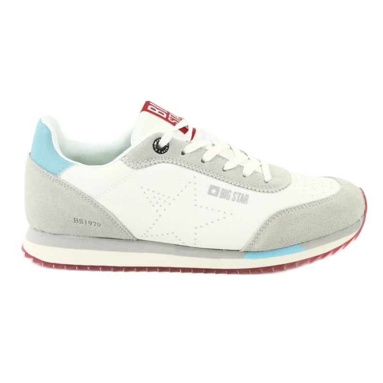 Chaussures de sport étoiles blanches BIG STAR FF 274874