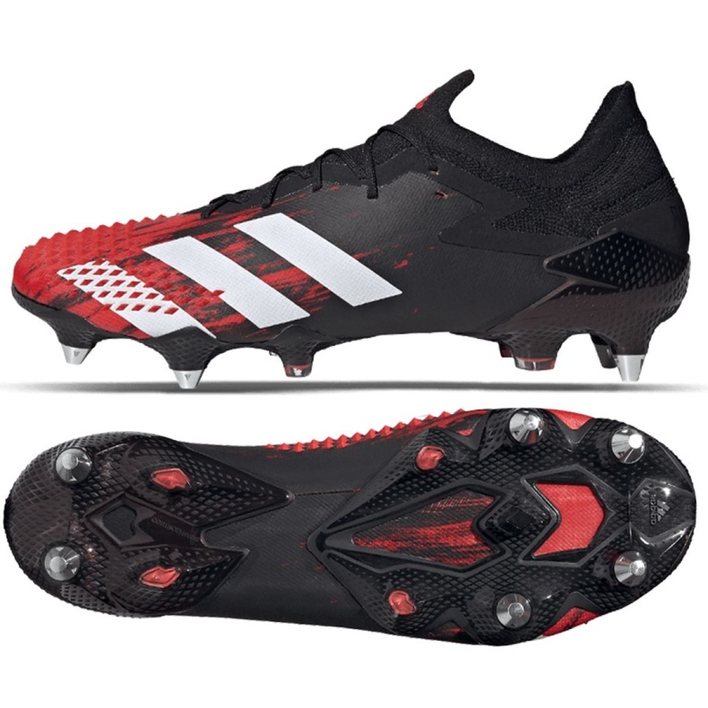 Chaussures de foot Adidas Predator Mutator 20 Sg M EF2207 multicolore noir