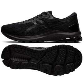 Chaussures de course Asics GT-1000 9 M 1011A770-001 noir