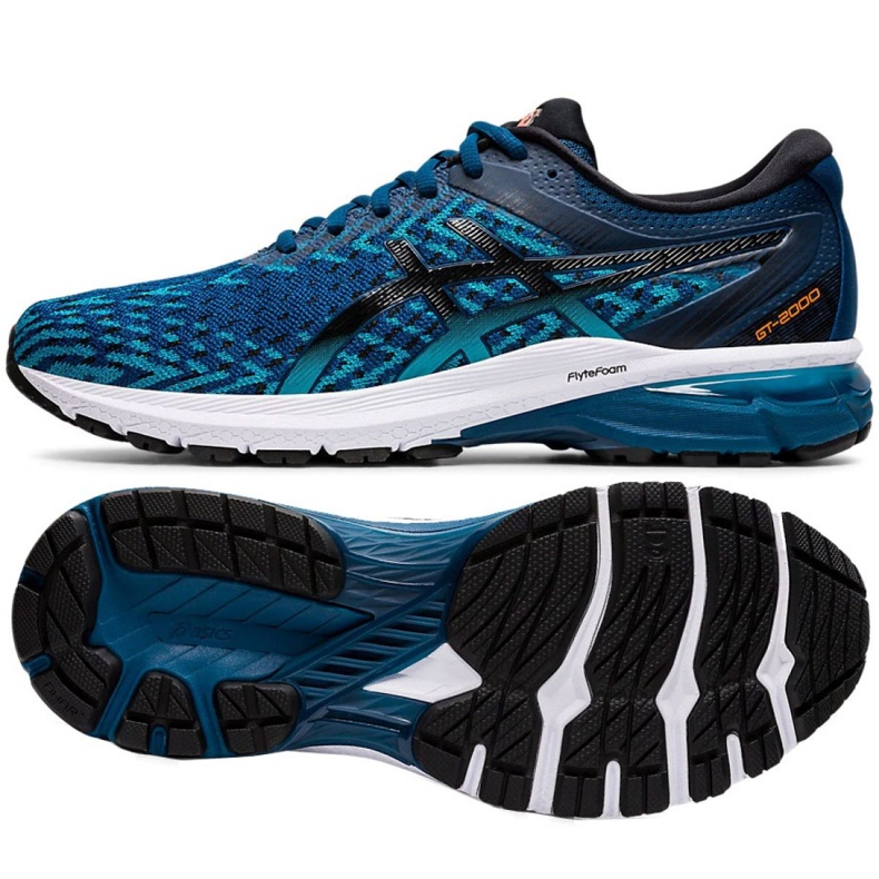 Asics Gt 2000 8 Knit M 1011A729-401 chaussures de course bleu