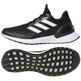 Chaussures de course Adidas Rapida Run Jr EF1942 le noir
