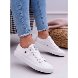 Baskets blanches pour femmes Big Star V274869