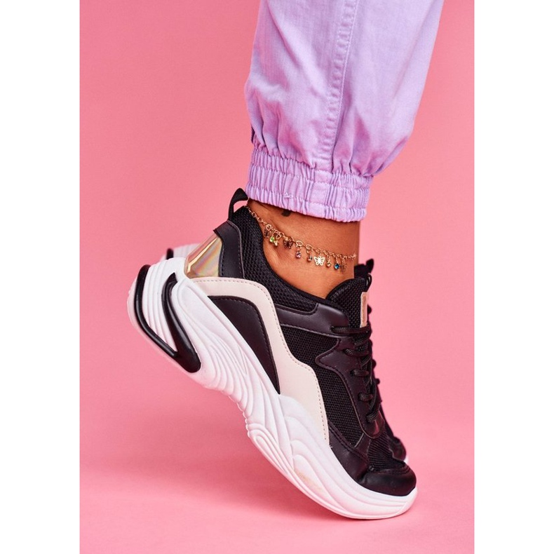 SEA Chaussures de sport pour femmes noires BL205 blanche le noir multicolore SEA Chaussures de sport pour femmes noires BL205 blanche le noir multicolore