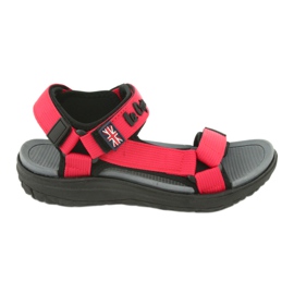 Sandales avec insert en mousse Lee Cooper 19S-TS-043 noir rouge