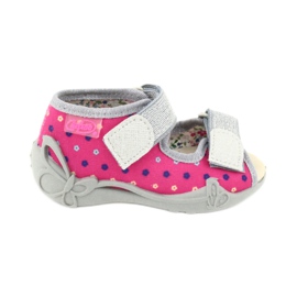 Chaussures enfant Befado jaune 342P008 rose gris