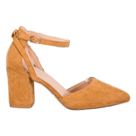 Seastar Escarpins en daim élégants beige