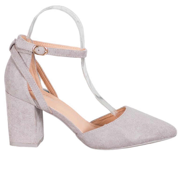 Seastar Escarpins en daim élégants gris
