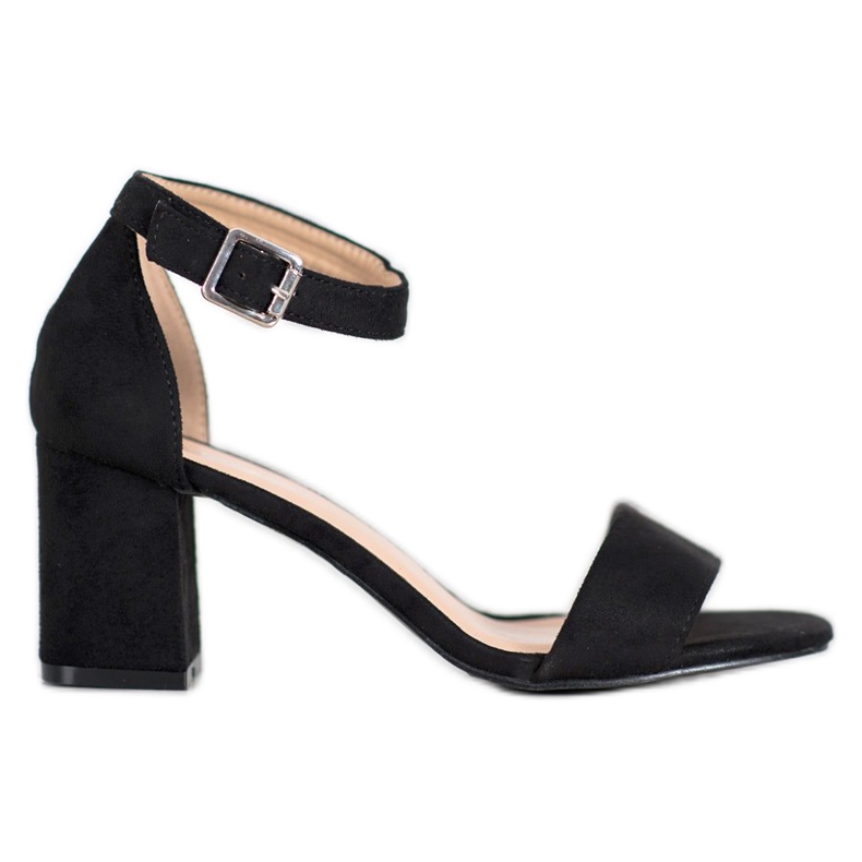 Sandales classiques VINCEZA le noir