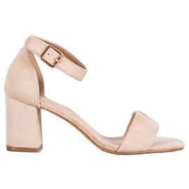 Sandales classiques VINCEZA brun