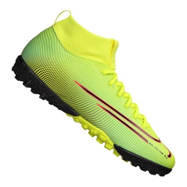 Chaussures Nike Superfly 7 Academy Mds Tf Jr BQ5407-703 jaune multicolore