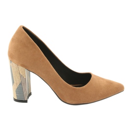 Escarpins en daim Filippo 1103 beige