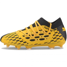 Chaussures de foot Puma Future 5.3 Netfit Fg Ag Jr 105806 03 jaune