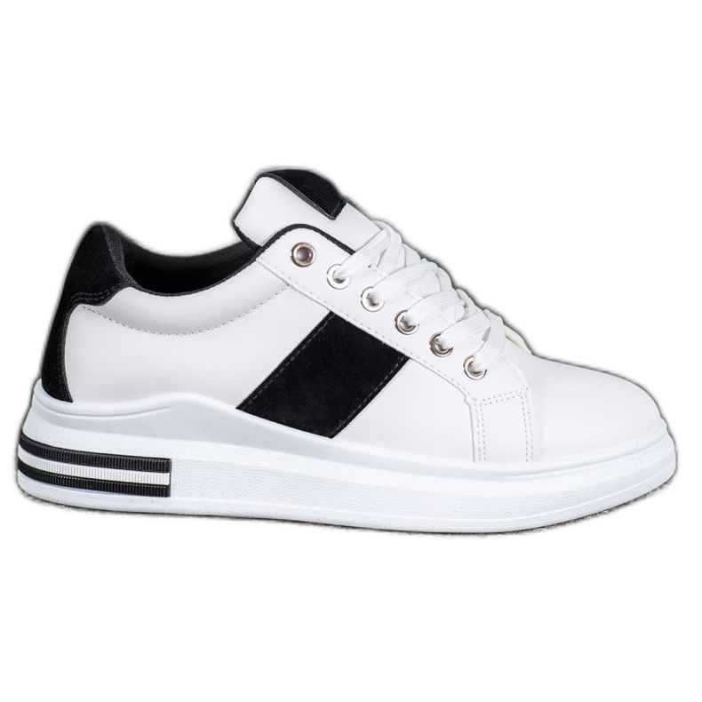 SHELOVET Chaussures de sport à lacets blanche SHELOVET Chaussures de sport à lacets blanche