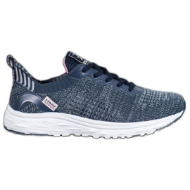 Ax Boxing Chaussures textiles légères bleu