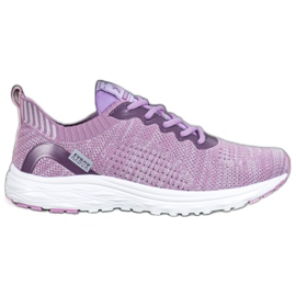 Ax Boxing Chaussures textiles légères violet