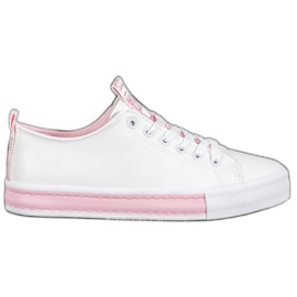 Bestelle Belles baskets de sport blanc