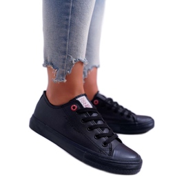 Baskets femme noires Cross Jeans DD2R4029 le noir