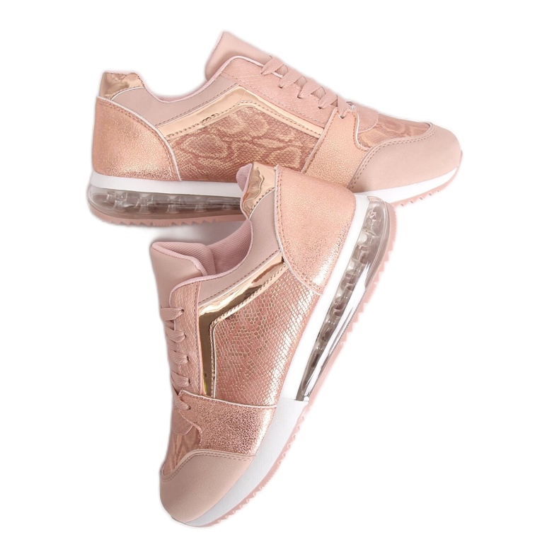 Rose BL206 Chaussures de sport pour femmes roses Rose BL206 Chaussures de sport pour femmes roses