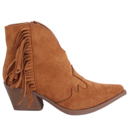 Camel NC999 Bottes de cowboy camel brun